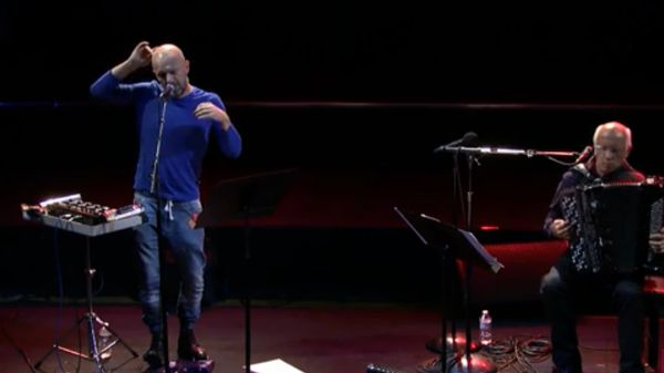 Improvisation du duo Merleau Ponty (Hélène Breschand et Kerwin Rolland)