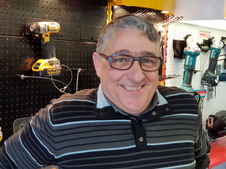 Pascal Léger, commercial pour l’entreprise MOS à Limoges