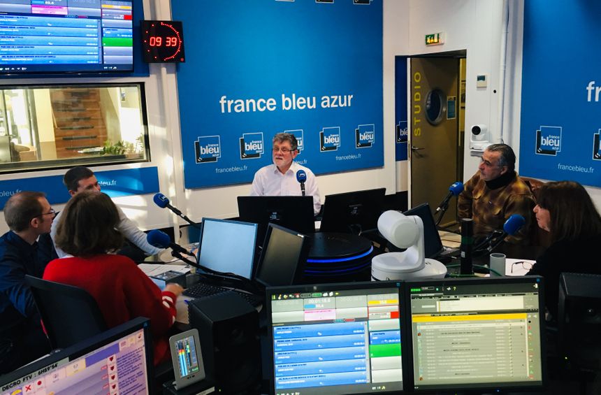 Le Grand Studio de France Bleu Azur - La Vie en Bleu - Stéphane Couraud