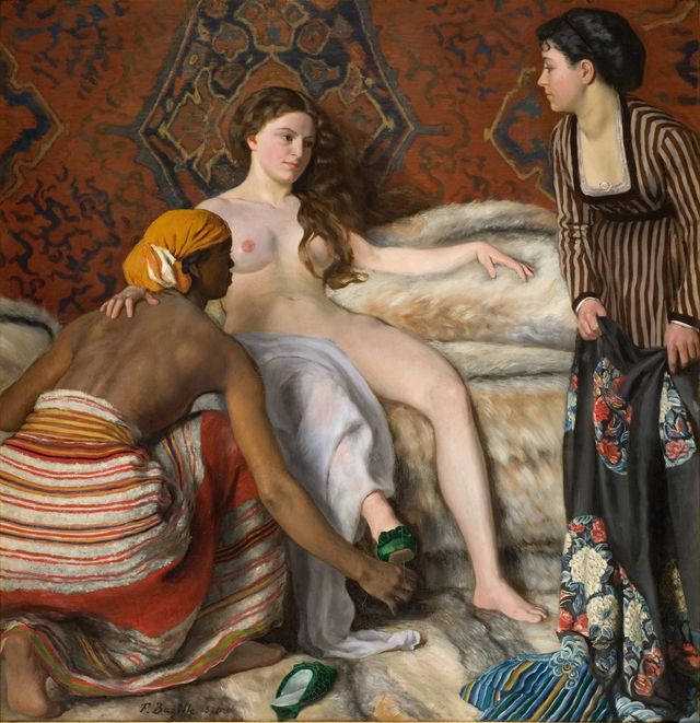 Frédéric Bazille, La toilette, 1869 (Musée Fabre- Montpellier)