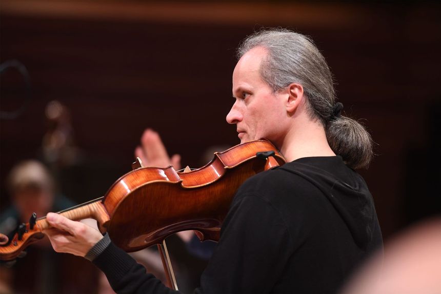 Marc Desmons en répétition (matin du vendredi 15 février 2019 - Auditorium de Radio France)
