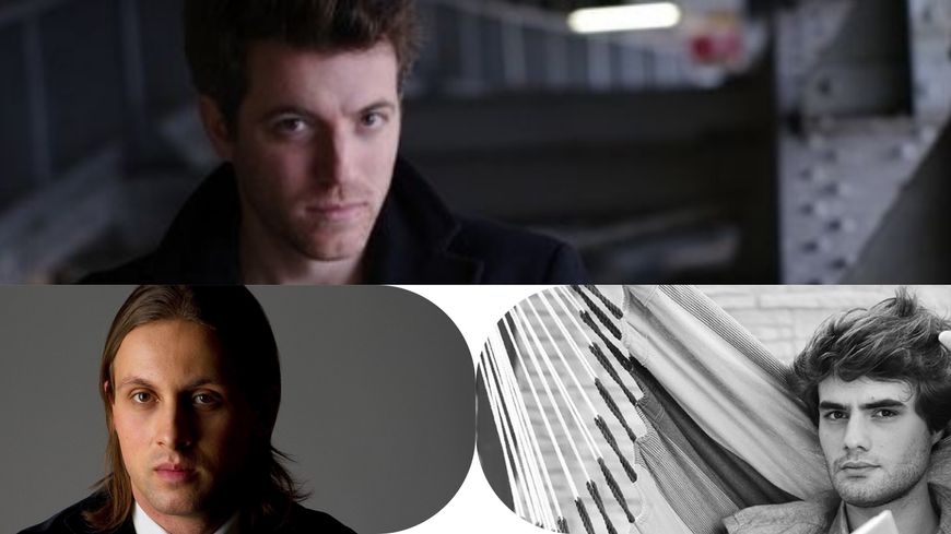 Cédric Pescia avec Gabriel Stern et Titien Collard
