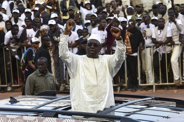 Macky Sall, le président sortant du Sénagal