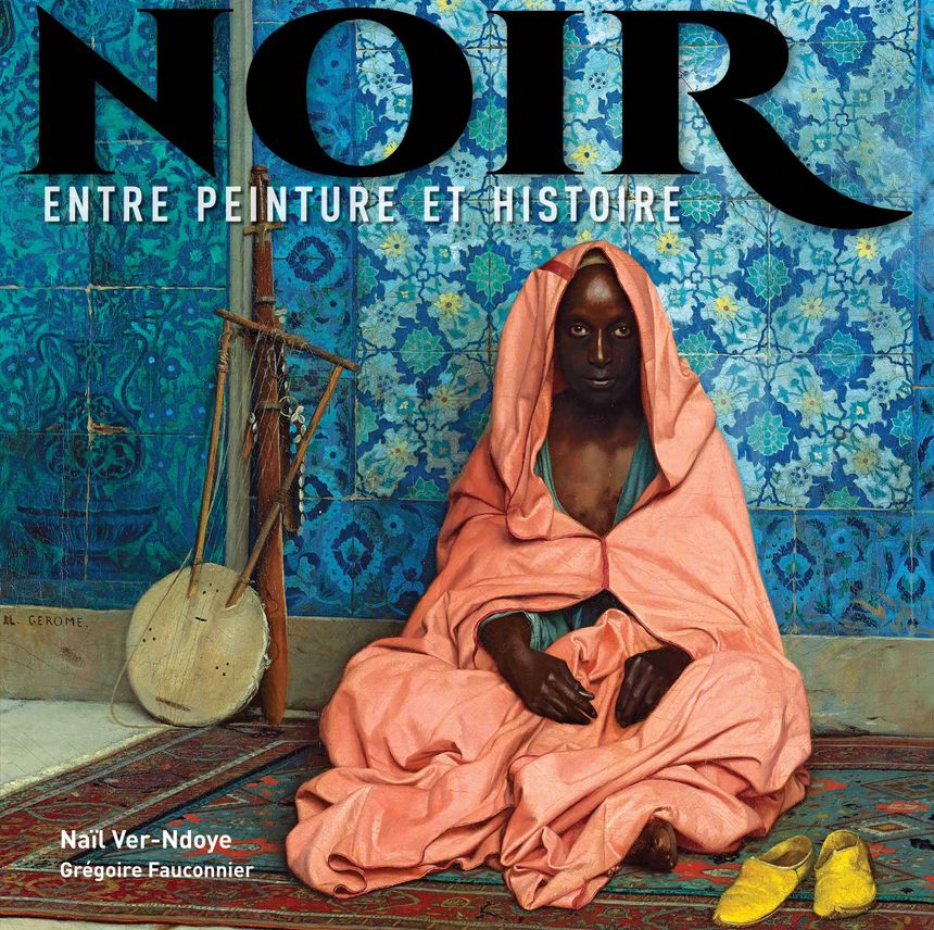 Peinture de Jean-Léon Gérôme, Le barde noir, sur la couverture du livre de Naïl Ver-Ndoye et Grégoire Fauconnier