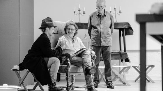Aurore Auteuil : "Je rêvais de jouer avec mon père depuis tellement longtemps" / "Le Malade imaginaire" : Aurore Auteuil, Daniel Auteuil, Alain Doutey - Julien Panié