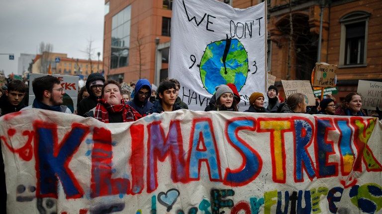 Les jeunes allemands se sont mobilisés dès la fin du mois de janvier.
