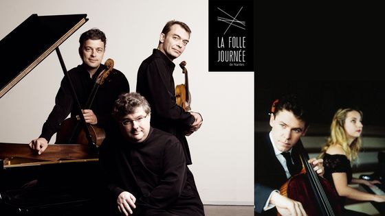 Trio Wanderer © Marco Borggreve / Christian Pierre La Marca et Lise de La Salle © Sony