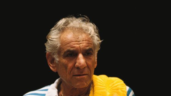Leonard Bernstein, compositeur, pianiste et chef d'orchestre - photo by Susesch Bayat / Deutsche Grammophon