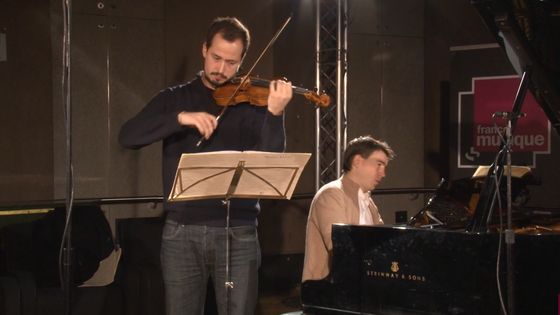 Marguerite Canal | Sonate pour violon et piano par Guillaume Chilemme et Nathanaël Gouin ©Radio France - crédit Radio France