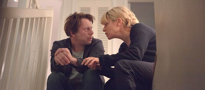Mathieu Amalric et Marina Foïs