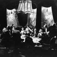 "Dr Mabuse Part 1"une scène du film 'Dr Mabuse, de Fritz Lang, 1922.
