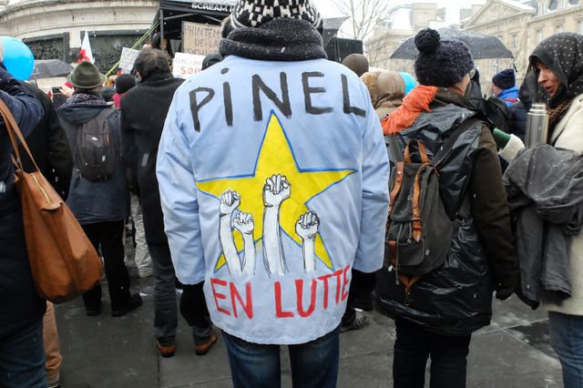 "Pinel en lutte", manifestation du 22 janvier 2019, Paris.