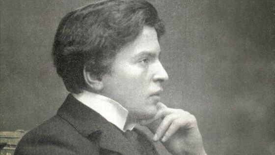 George Enesco, compositeur et violoniste. Ses oeuvres orchestrales par le BBC Philharmonic sous la direction de Gennady Rozhdestvensky (Chandos, coffret 3 CD) - photogravure publiée dans la revue Luceafarul (1912)
