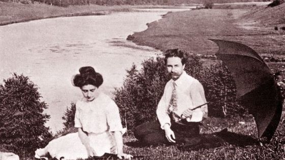 Alexandre Scriabine et sa seconde femme Tatiana Schloezer, © Getty / Universal History Archive/UIG ©Getty - Universal History Archive/UIG