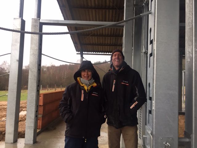 Sofie Goetghebeur et Tony Verhulst, soigneurs et fondateurs d’Elephant Haven.