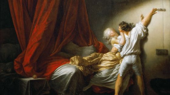 Le Verrou de Jean-Honoré Fragonard (1777, Paris, Musée du Louvre) ©Getty - Fine Art Images/Heritage Images/Getty Images