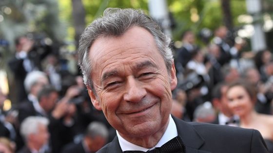 Le journaliste, animateur et producteur de télévision, Michel Denisot le 8 mai 2018 pendant la 71ème édition du Festival de Cannes. ©AFP - LOIC VENANCE
