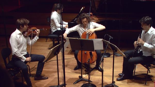 L'Ensemble Messiaen, Raphaël Sévère et le Quatuor Van Kuijk interprètent Messiaen et Brahms