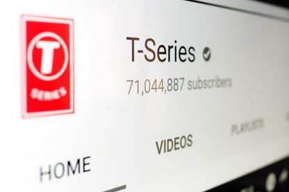 T-Series deviendra cette semaine la chaîne Youtube avec le plus d'abonnés. Cette photo a été prise en novembre ; aujourd'hui, T-Series compte 84 004 296 abonnés (et PewDiePie 84 131 346 abonnés) T-Series deviendra cette semaine la chaîne Youtube avec le plus d'abonnés. Cette photo a été prise en novembre ; aujourd'hui, T-Series compte 84 004 296 abonnés (et PewDiePie 84 131 346 abonnés)