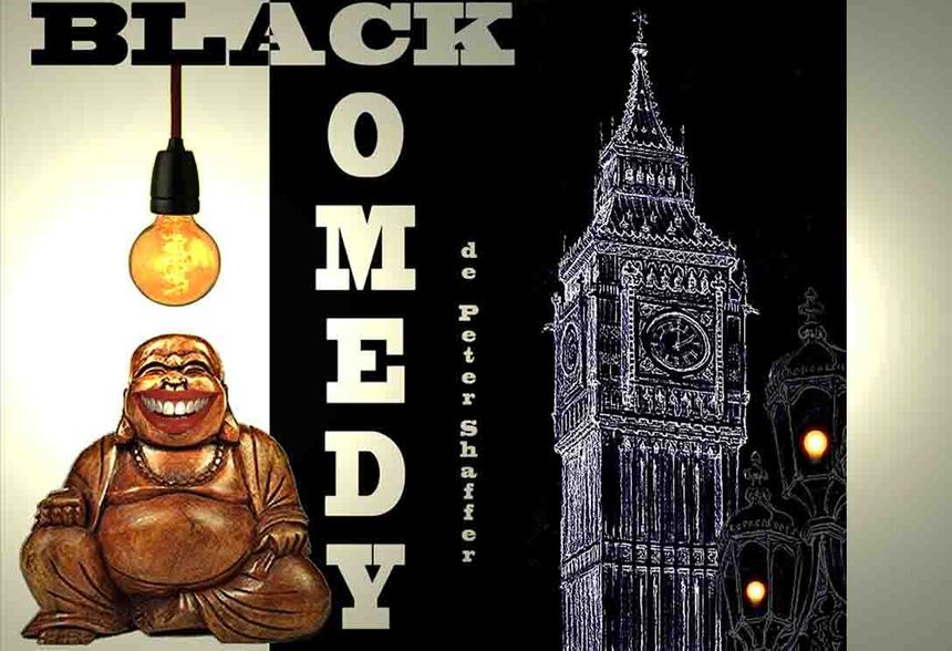 "l'arrache rire" nous présente son nouveau spectacle "Black comedy"