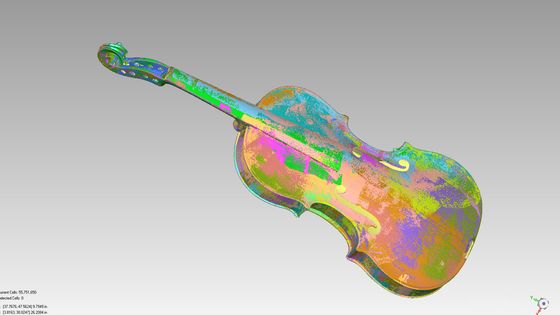 Le modèle 3D du Stradivarius du Musée de la Musique de Paris - ARTGP