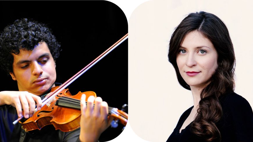 Mohamed Hiber et Eloïse Bella Kohn