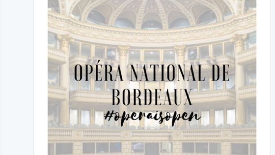 L'opéra pour tous #operaisopen - Capture d'écran Twitter