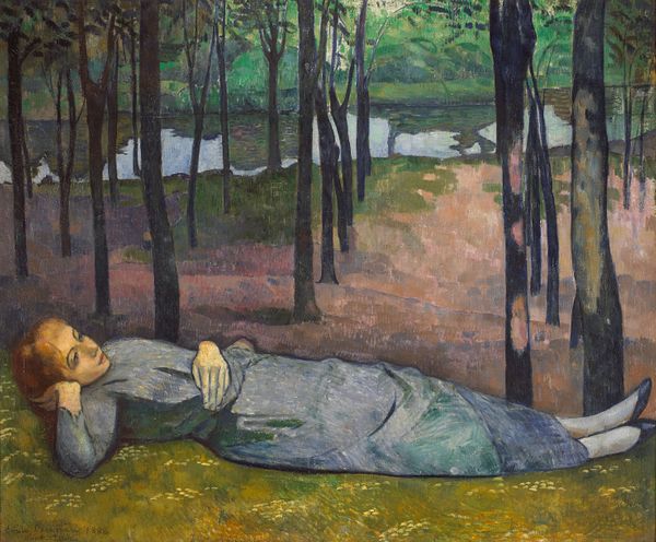 Emile Bernard (1868-1941) Madeleine au Bois d’Amour, 1888, Huile sur toile, 137x 163 cm Paris, musée d’Orsay, inv. RF 1977 8