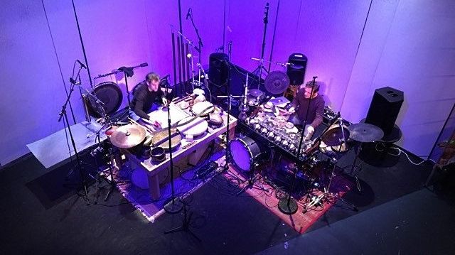 Sylvain Lemêtre et Benjamin Flament à l'Atelier du Plateau