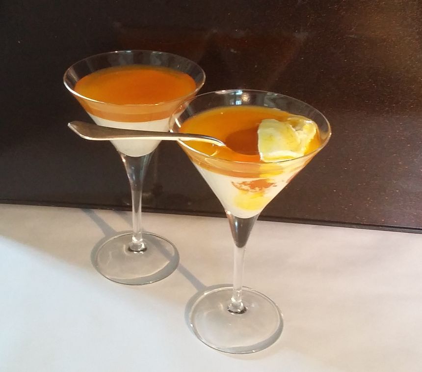 la panna-cognac de Françoise BARBIN-LECREVISSE
