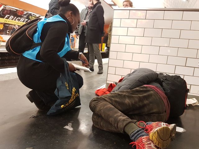 Jusqu'au 5 mars, le recueil social de la RATP met à disposition un hébergement d'urgence ouvert à 90 personnes sans abri, à Porte de Choisy.