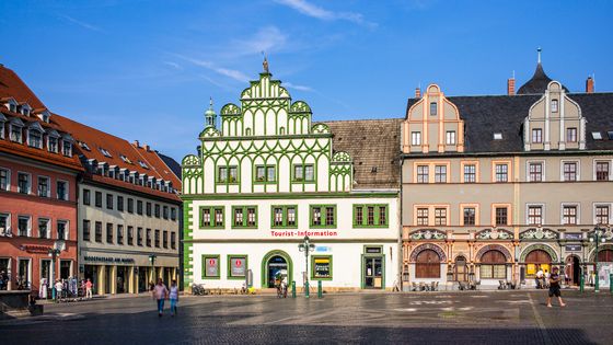 Place de la ville de Weimar ©Getty - Ixefra