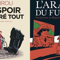 Couverture "Spirou, l'espoir malgré tout" et "L'Arabe du futur"
