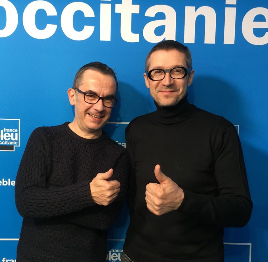 Franck Langlois et Paul Jarcamne.