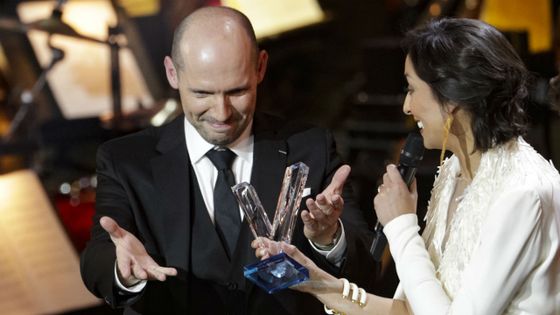 Stéphane Degout, Victoire de l'artiste lyrique 2019 ©AFP - Geoffroy Van Der Hasselt