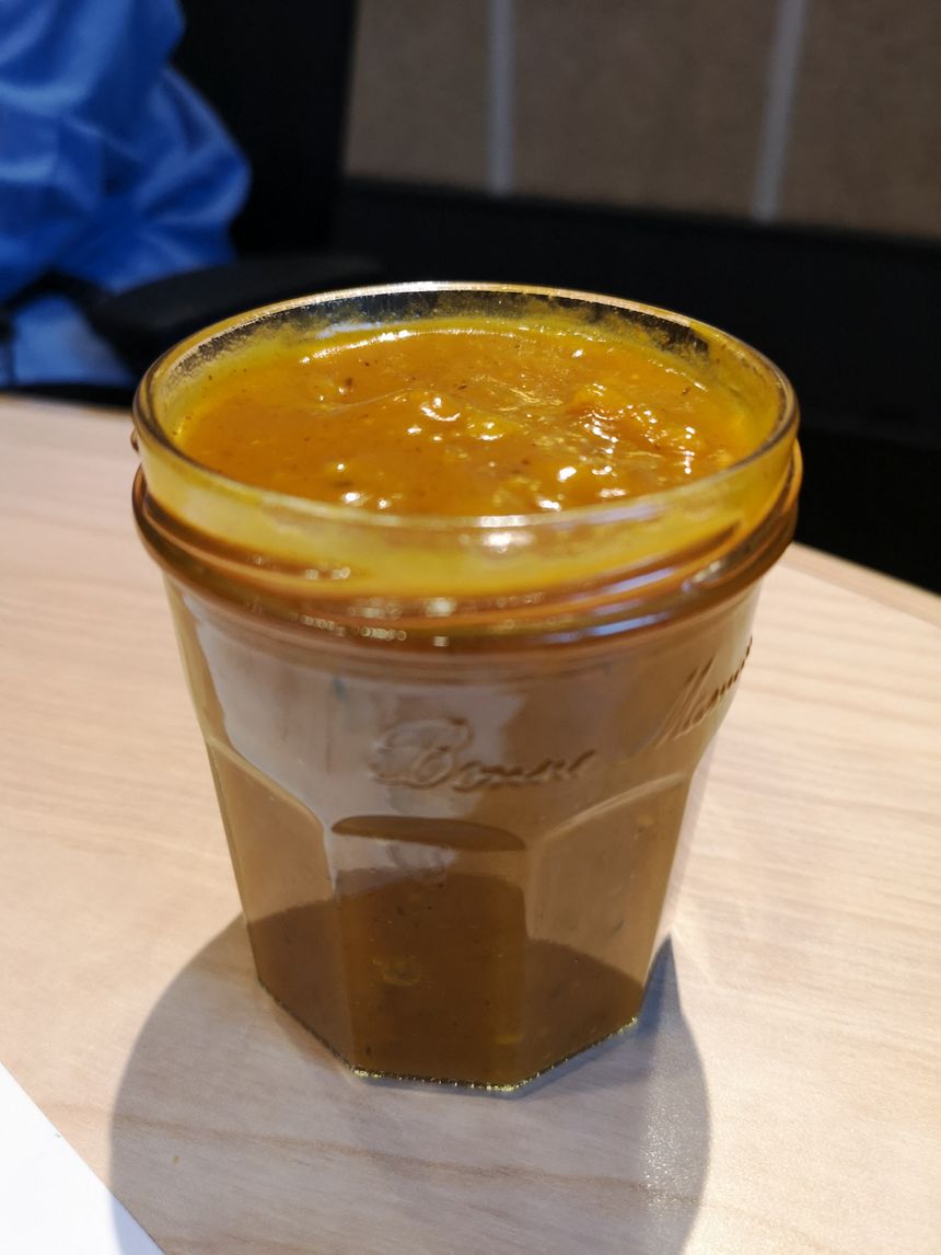Un chutney de mangue signé Alain Lecourtois