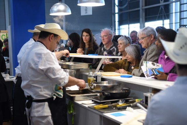 Les chefs des collèges Drômois en pleine démonstration