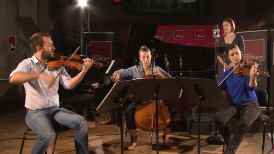 Debussy | "Cinq poèmes de Baudelaire" - "IV. Recueillement" par Isabelle Druet et le Quatuor Giardini ©Radio France - crédit Radio France