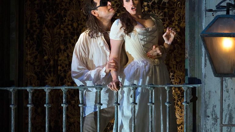 Luca Pisaroni (Don Giovanni) et Rachel Willis-Sørensen (Donna Anna)
