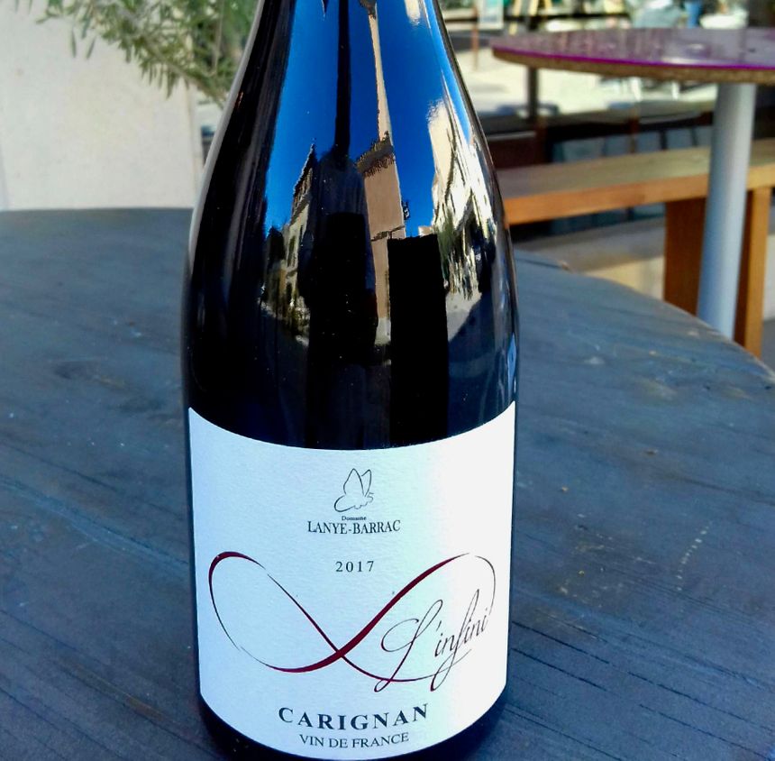 L'infini cuvée haut de gamme du Domaine Lanye-Barrac, un 100 % Carignan à 17€