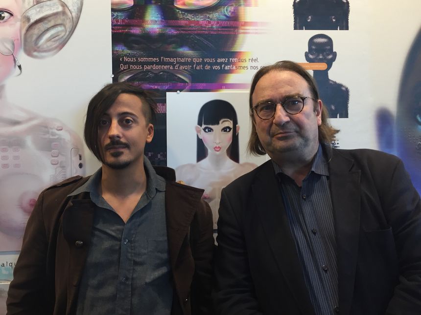 Patrick K. Dewdney et François Angelier au Festival Les Utopiales à Nantes (2018)