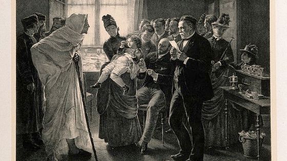 Vaccination contre la rage à l'Institut Pasteur - CC