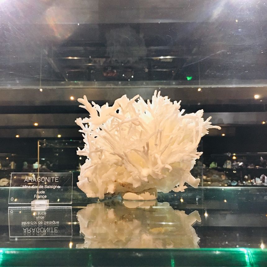Cristal d'Aragonite - Sorbonne Université