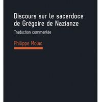 Ph. Molac, Discours sur le sacerdoce de Grégoire de Nazianze