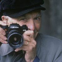 Le photographe Robert Doisneau
