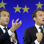 Emmanuel Macron, en Allemagne, le 12 mai dernier