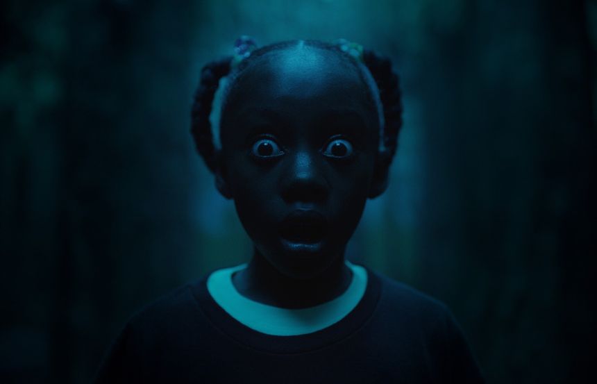 Madison Curry, sur le tournage de "Us" de Jordan Peele (thriller horrifique, sortie en France le 20 mars 2019)