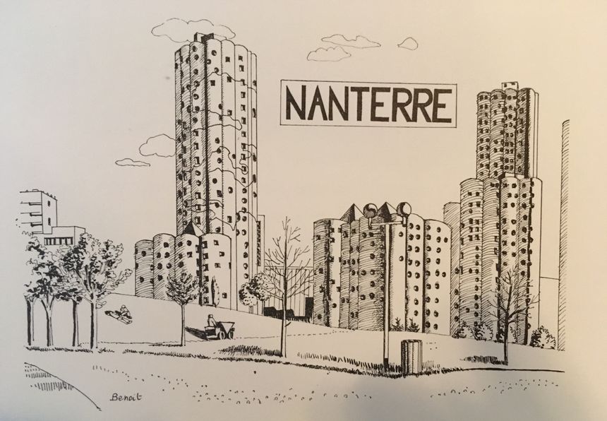Ce quartier de grands ensembles, emblématique des œuvres utopiques des années 70 figure dans de nombreux livres d’architecture contemporaine.