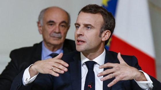 Emmanuel Macron ©AFP - Michel EULER / POOL