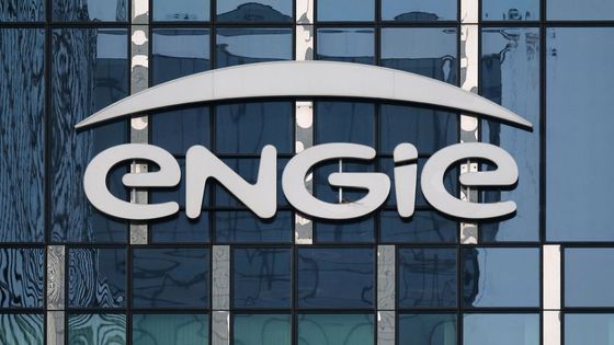 Logo de Engie sur un bâtiment de la compagnie à Bruxelles (belgique), le 18 janvier 2019 ©Getty - Yuriko Nakao/Bloomberg